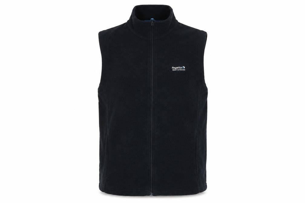 Regatta Men's Black Fleece Waistcoat M Casual Outdoors