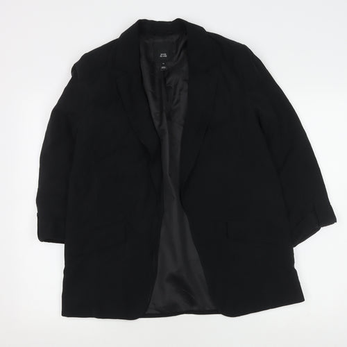 River Island Women's Black Blazer Size 10 Regular Fit