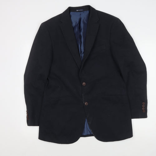 Samuel Windsor Men's Blue Cotton Blazer Size 38R