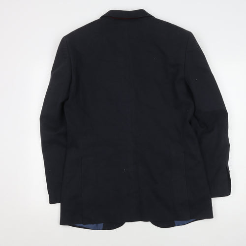 Samuel Windsor Men's Blue Cotton Blazer Size 38R