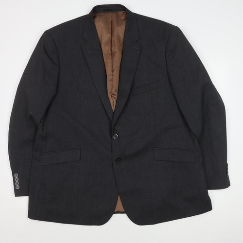 Brook Taverner Men's Black Blazer Jacket Size 52R