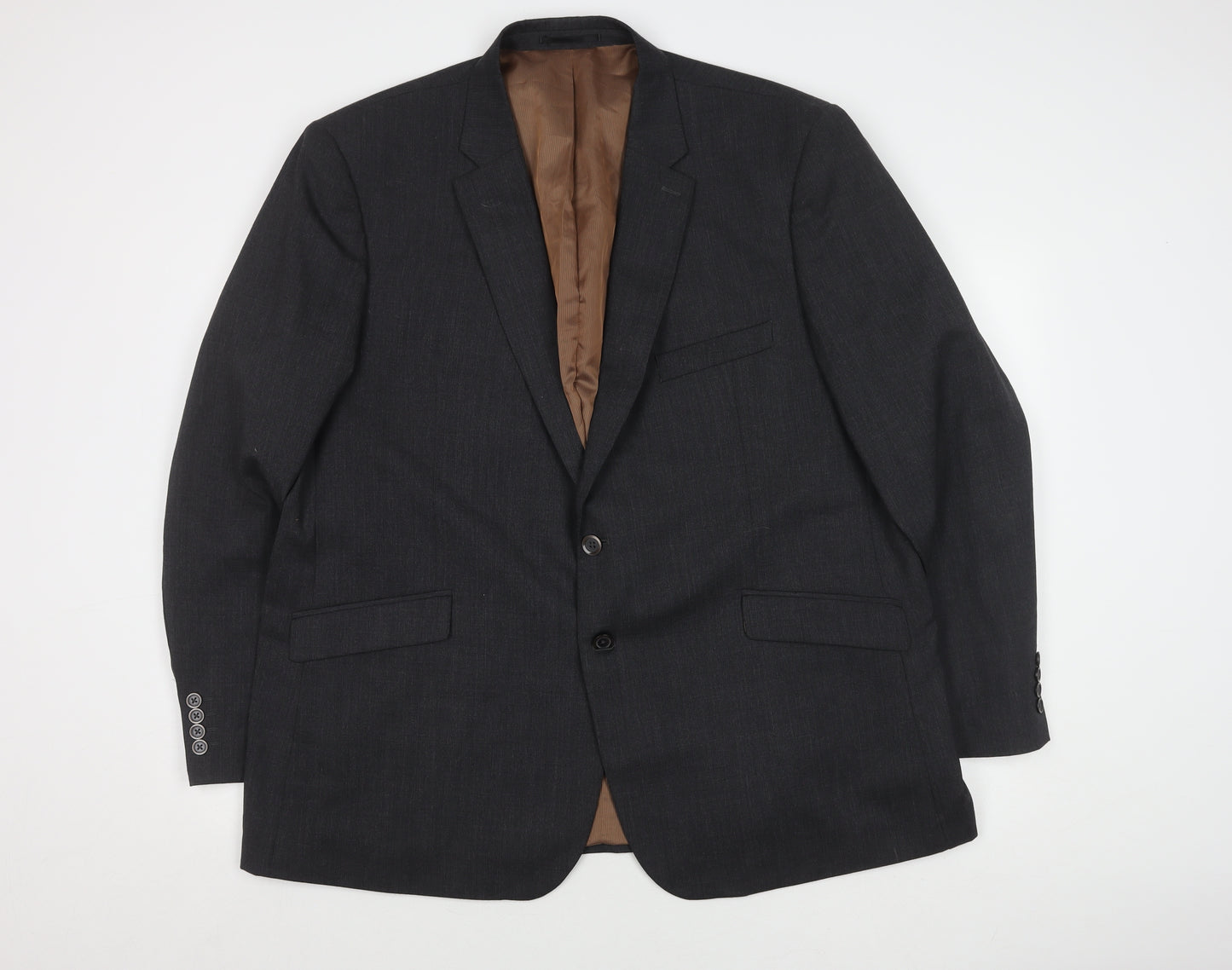 Brook Taverner Men's Black Blazer Jacket Size 52R