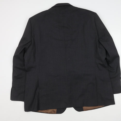 Brook Taverner Men's Black Blazer Jacket Size 52R