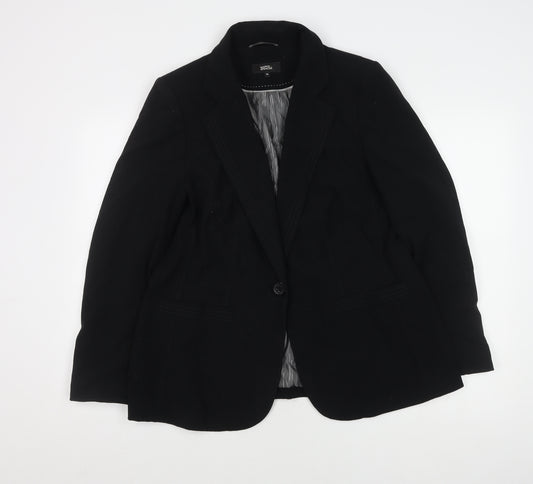 Marks and Spencer Women's Black Blazer Size 18