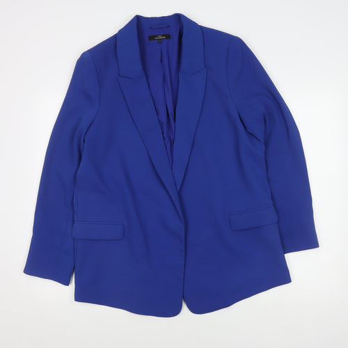 Next Women's Blue Blazer, Size 16, Notch Lapel
