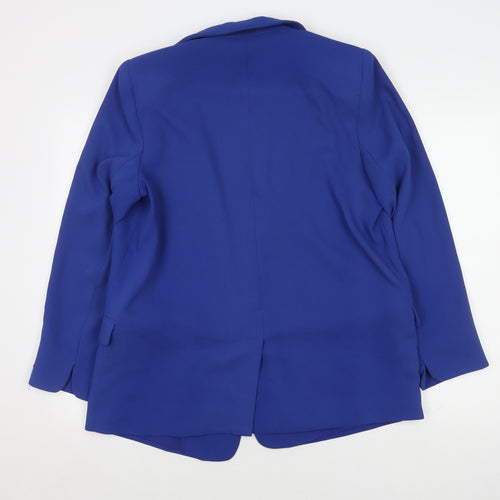 Next Women's Blue Blazer, Size 16, Notch Lapel