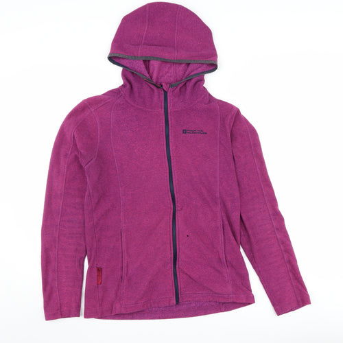 Mountain Warehouse Women's Purple Fleece Jacket Size 12