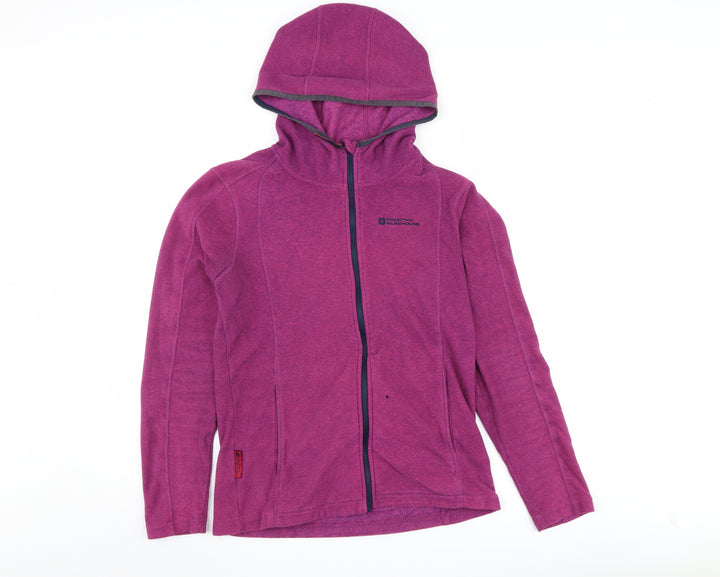 Mountain Warehouse Women's Purple Fleece Jacket Size 12