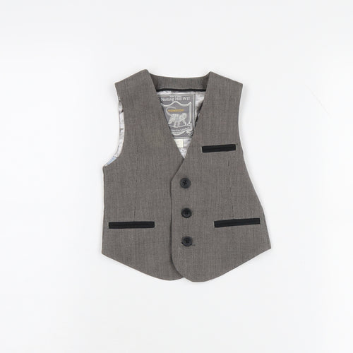 Monsoon Boys Grey Vest Sleeveless 4-5 Years Uniform
