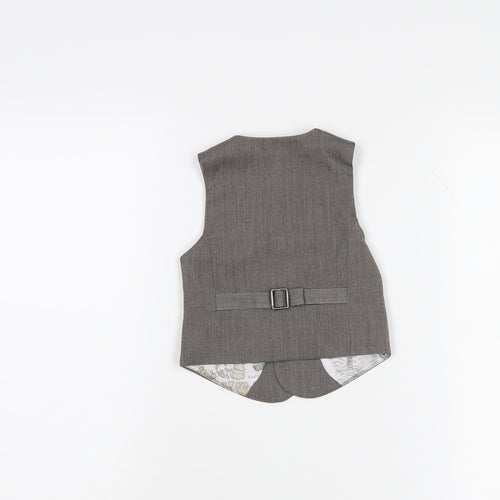 Monsoon Boys Grey Vest Sleeveless 4-5 Years Uniform