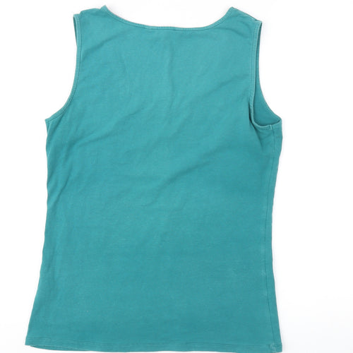 Boden Women's Green Sleeveless Tank UK 16