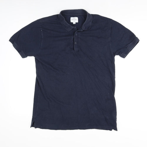 Peter Werth Men's Blue Polo Shirt L Short Sleeve Casual