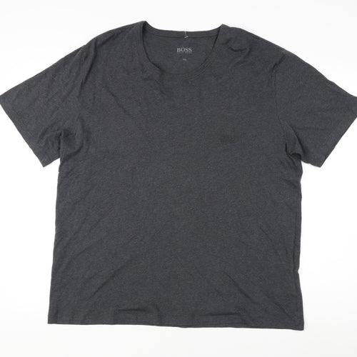 Hugo Boss Men's Grey Crew Neck T-Shirt 2XL
