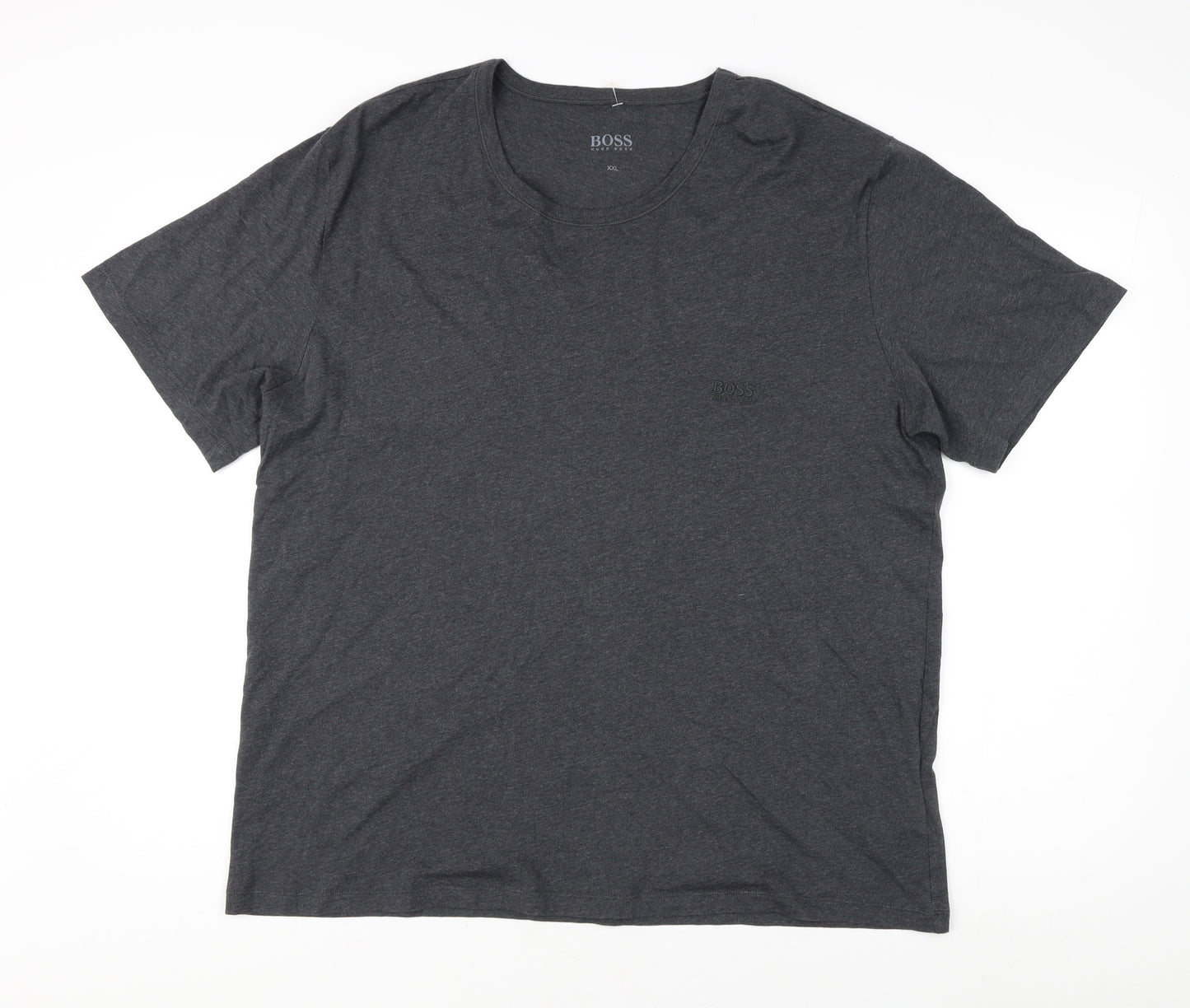 Hugo Boss Men's Grey Crew Neck T-Shirt 2XL