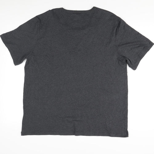 Hugo Boss Men's Grey Crew Neck T-Shirt 2XL