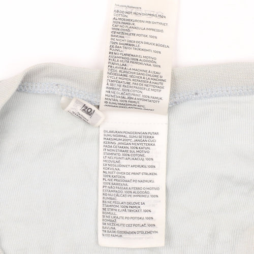 H&M Unisex Kids Blue Simpsons Long Sleeve T-Shirt 14 Years