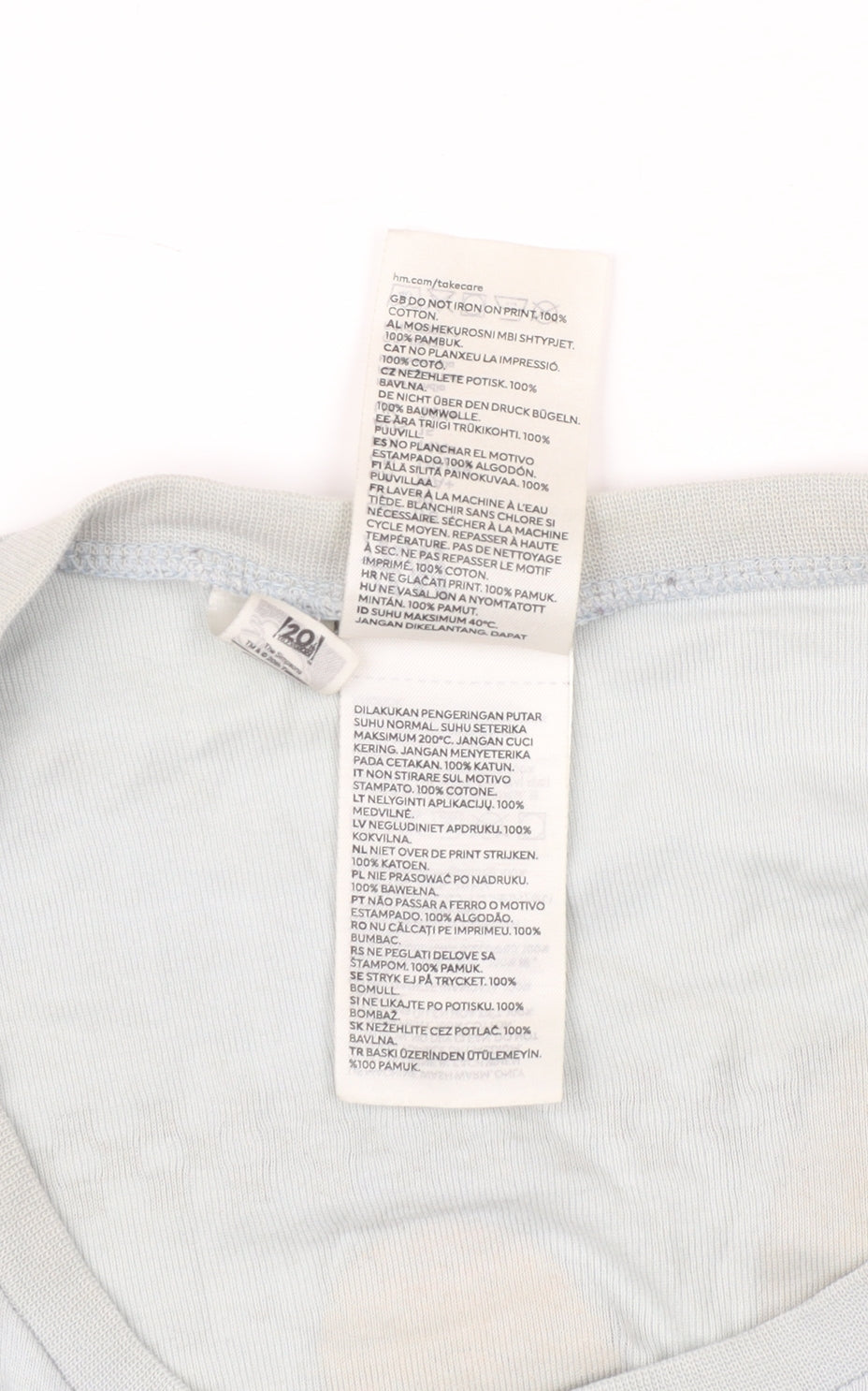 H&M Unisex Kids Blue Simpsons Long Sleeve T-Shirt 14 Years