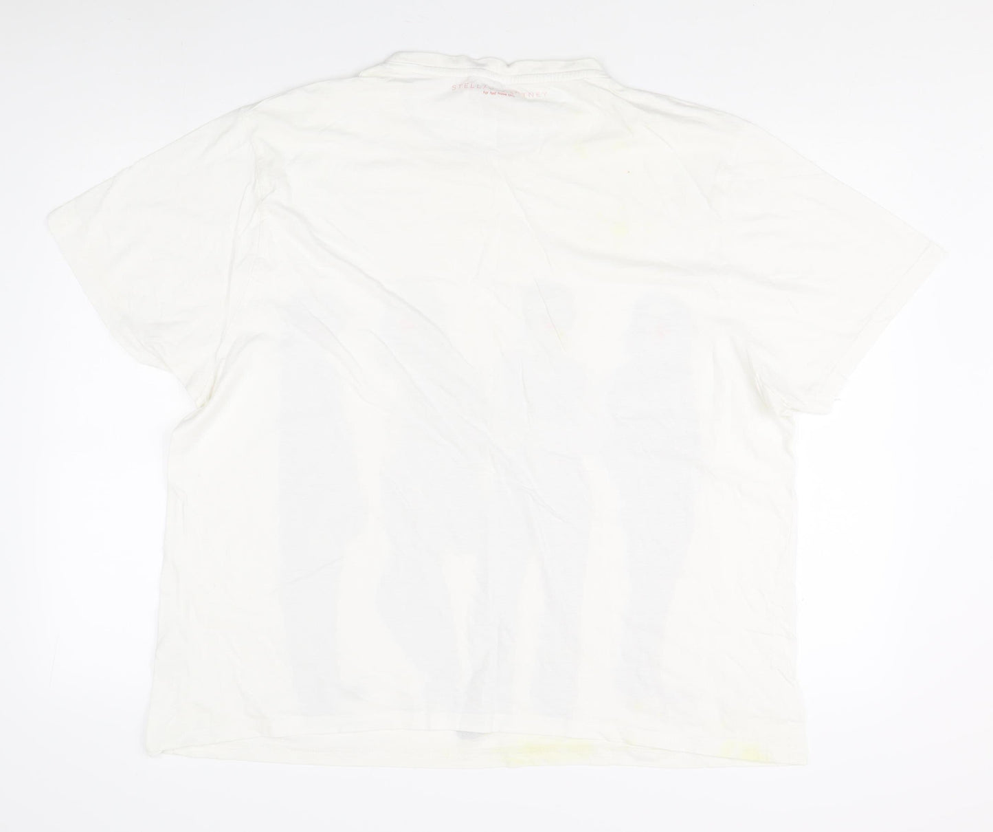 Stella McCartney Men's White 2XL Music T-Shirt