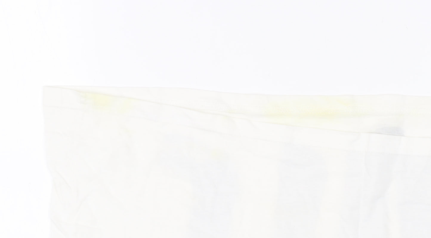 Stella McCartney Men's White 2XL Music T-Shirt