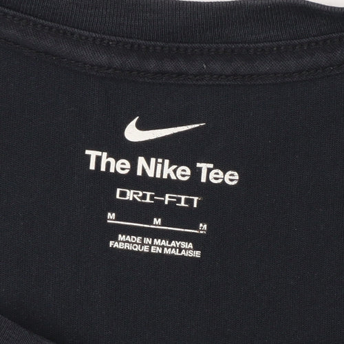 Nike Men's Black Medium Dri-FIT Short Sleeve T-Shirt