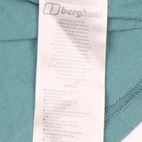 Berghaus Men's Blue Medium Graphic T-Shirt, Crew Neck
