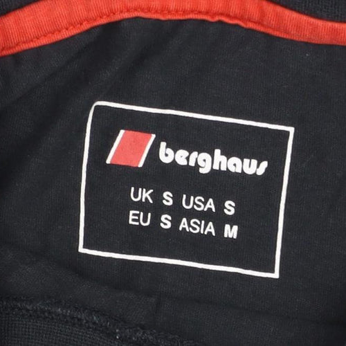 Berghaus Men's Black T-Shirt, Size S, Short Sleeve