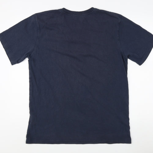 Carhartt Men's Blue M Relaxed Fit Cotton T-Shirt