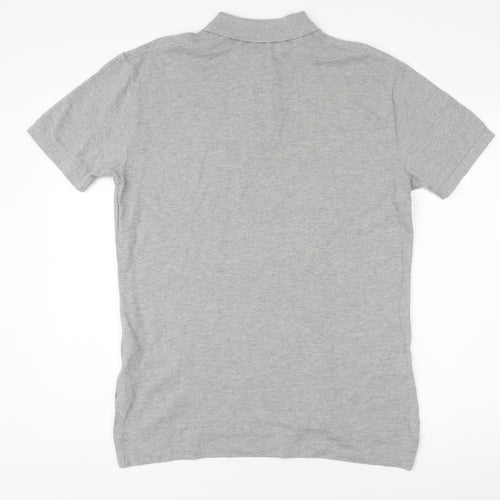 Ralph Lauren Men's Grey Polo Shirt Size S Solid
