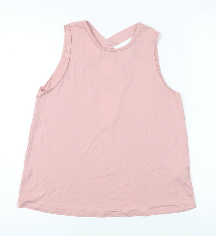 Oysho Women's Pink Tank Top Size S Casual Basic