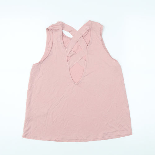 Oysho Women's Pink Tank Top Size S Casual Basic