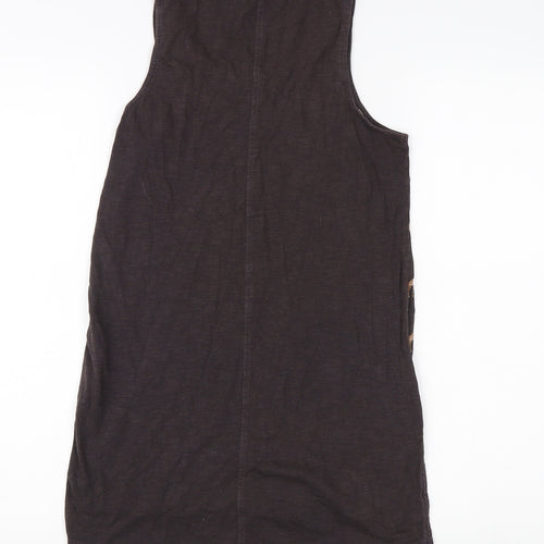 Fat Face Women's Brown Animal Print Tank Top UK 6
