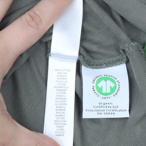 Paul Smith Men's Green Polo Shirt Size S