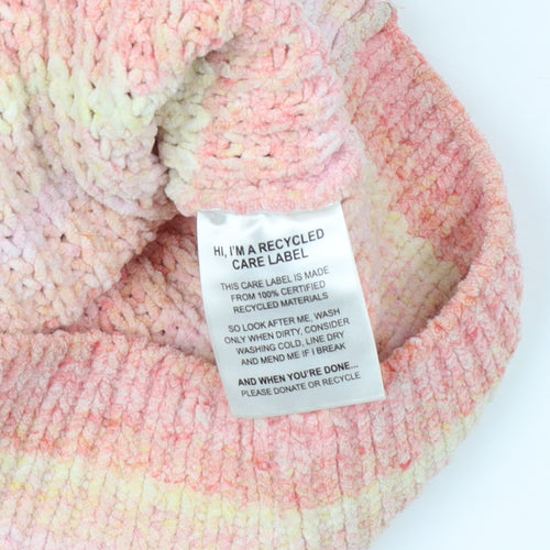 Milkshake Girls Pink Striped Cardigan - 5 Years