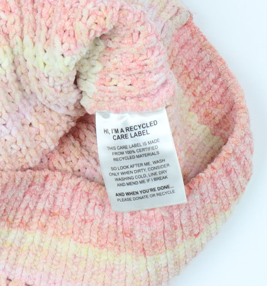 Milkshake Girls Pink Striped Cardigan - 5 Years