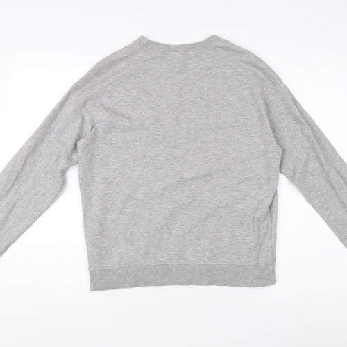 Men's Grey Sweatshirt NASA Logo Small