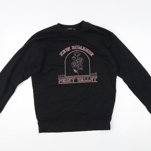 Threadbare Women's Black Pullover Sweatshirt Size 6