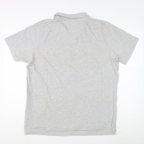 Crew Clothing Men's Grey Polo 2XL Short Sleeve