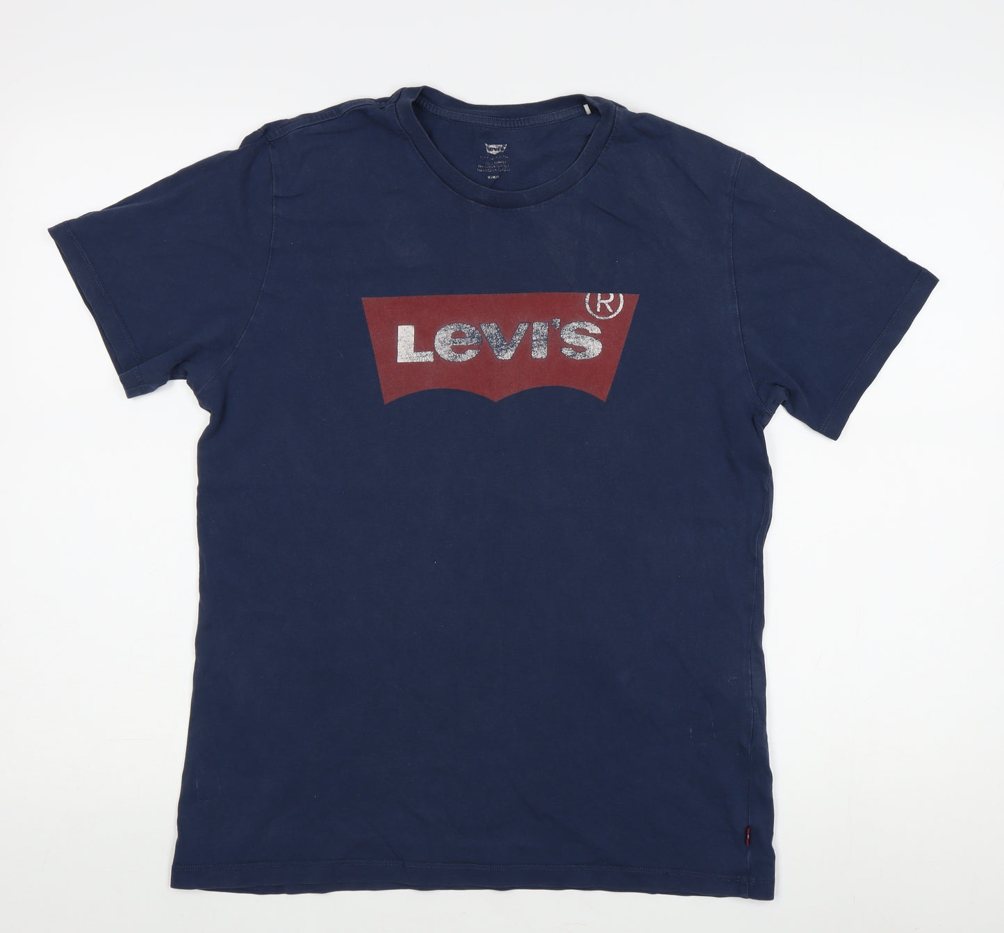 Levi's Men's Blue Graphic Logo T-Shirt M
