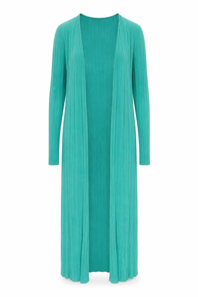 Front view of Zara Women's Green Cardigan S
