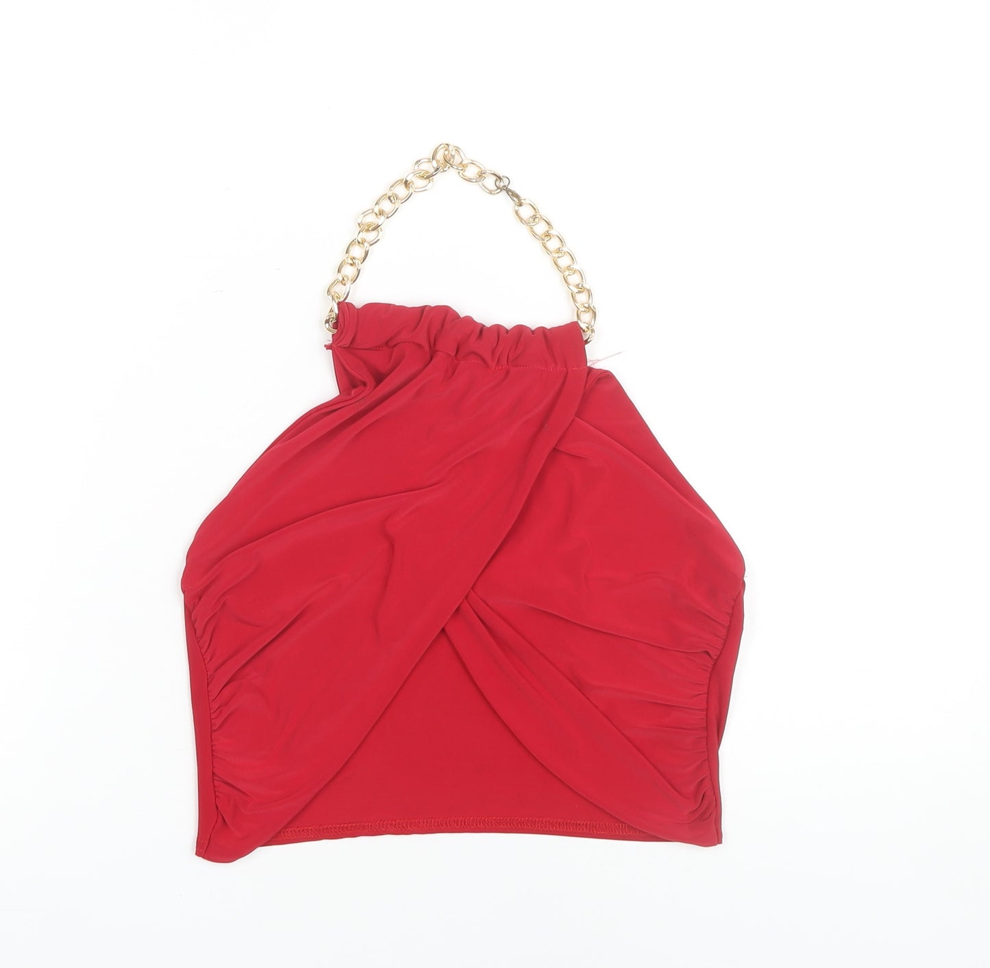 Quiz Women's Red Halter Camisole Top Size 14