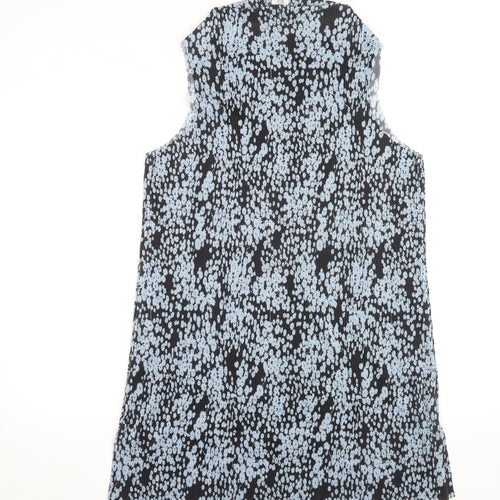 River Island Women's Black Geometric Dress Size 14