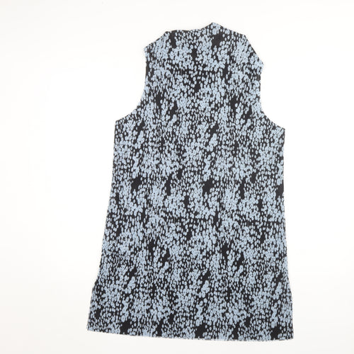 River Island Women's Black Geometric Dress Size 14