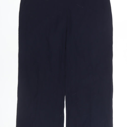 Marks and Spencer Women’s Black Wide-Leg Trousers Size 12