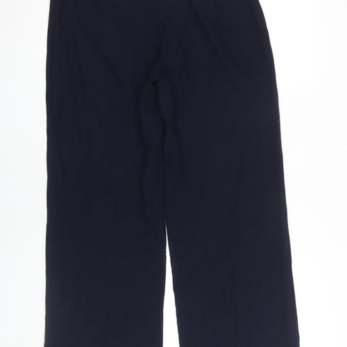 Marks and Spencer Women’s Black Wide-Leg Trousers Size 12