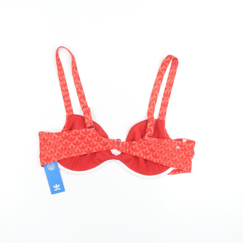 Adidas Women's Red Swim Top 24-26 Plus Size