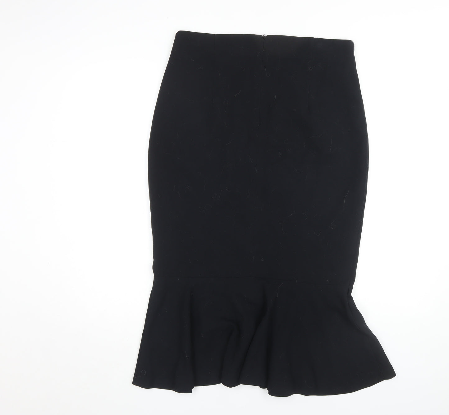 Marks and Spencer Black Trumpet Skirt, Size 12, Women's