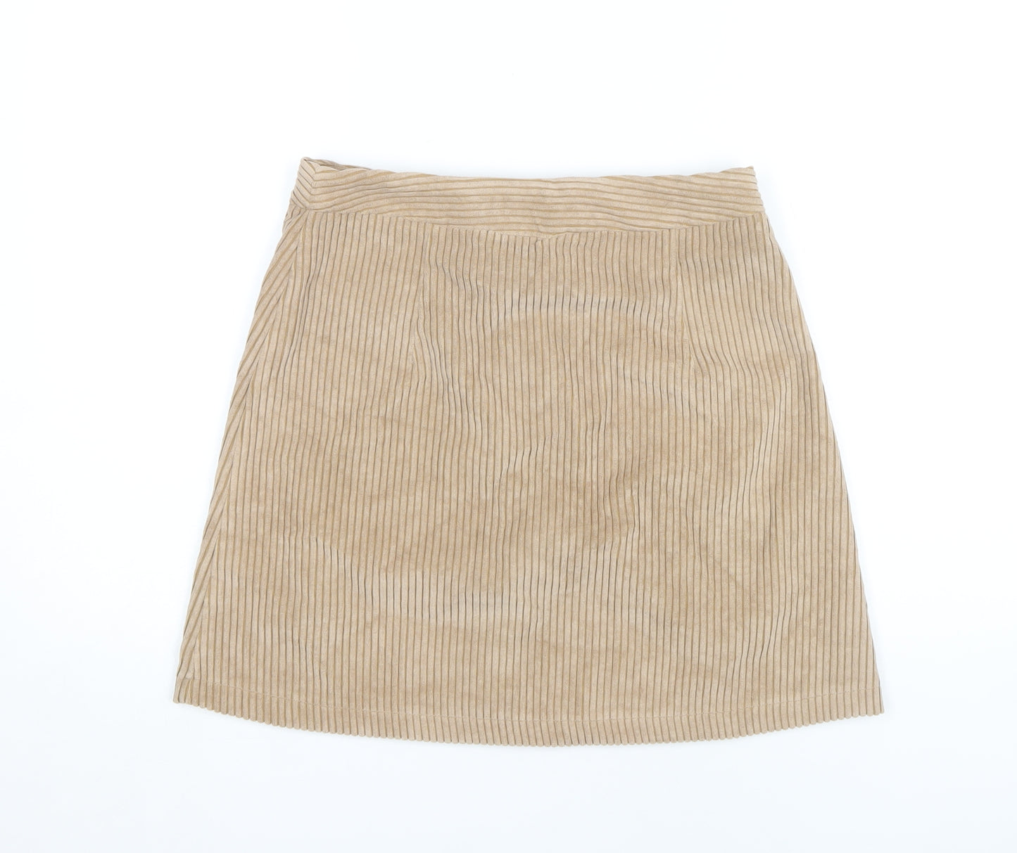 Nobody's Child Women's Beige Mini Skirt Size UK 10