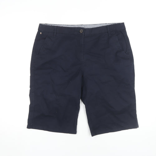 Maine New England Women's Blue Chino Shorts Size 14
