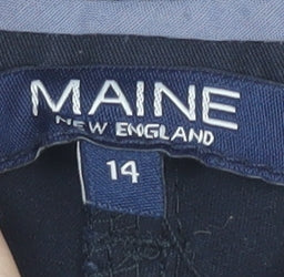 Maine New England Women's Blue Chino Shorts Size 14