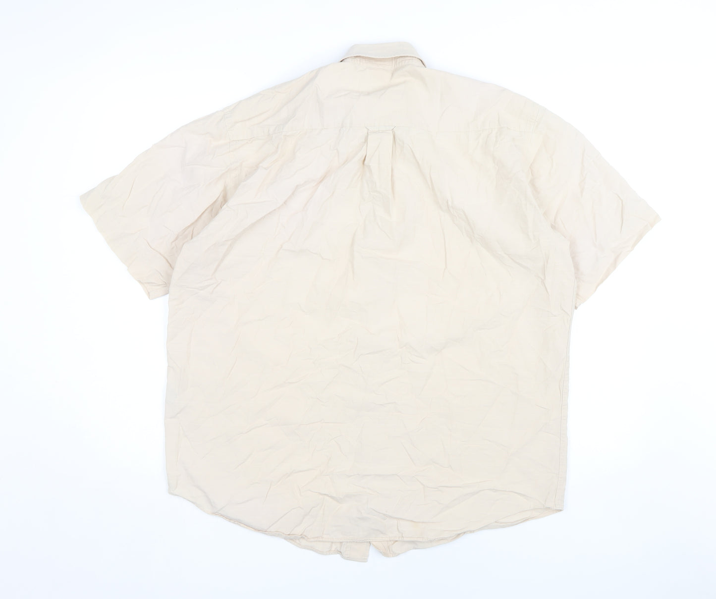 Looney Tunes Men's Beige Short Sleeve Shirt, Size 41/42